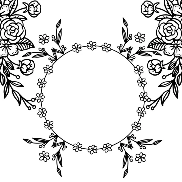 Image vectorielle cadre de couronne de motif avec carte — Image vectorielle