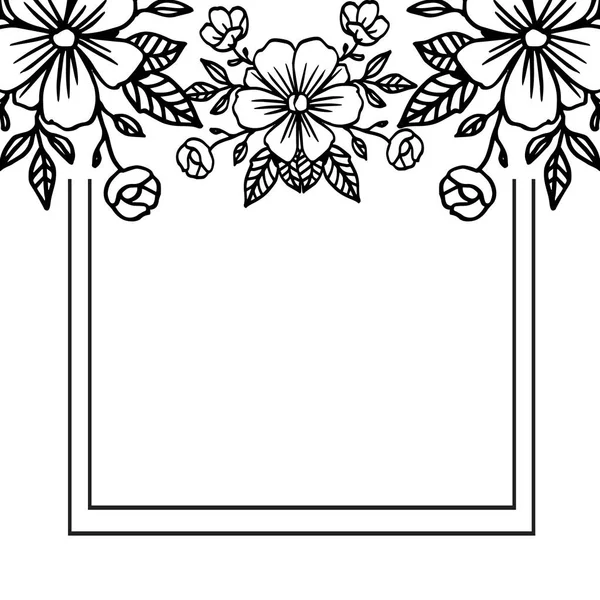 Décoration fleur mignonne, diverses cartes avec motif élégant. Vecteur — Image vectorielle