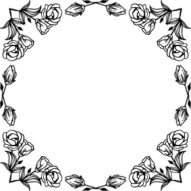 Davet kartı, çiçek sevimli ve zarif, stil modern. Vektör