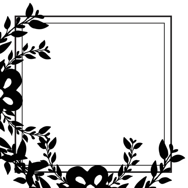 Tapete aus Karton, verschiedene Blumenrahmen, moderne Dekoration. Vektor — Stockvektor