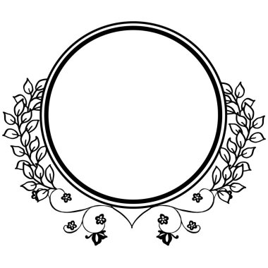 Beyaz arka plan üzerinde izole çelenk çerçeveleri doku. Vektör