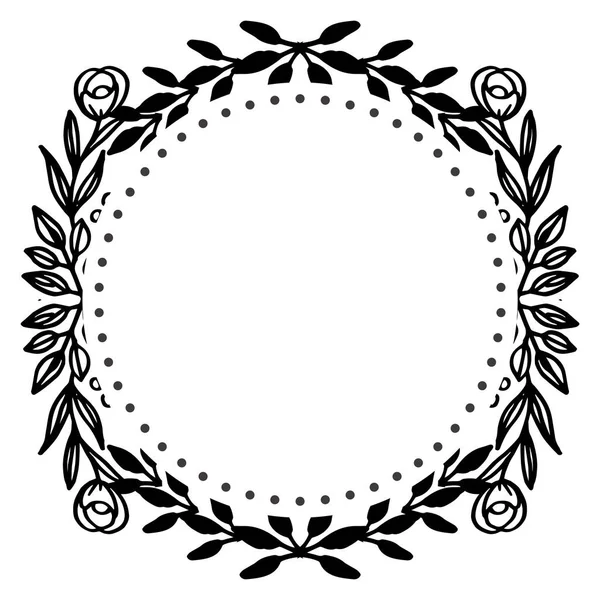 Negro vintage cuadrados elegantes marcos con adorno floral, varias de las tarjetas. Vector — Vector de stock