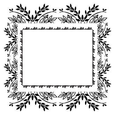 Çiçekler ve yaprakları ile Floral arka plan, kartlar benzersiz tasarım. Vektör