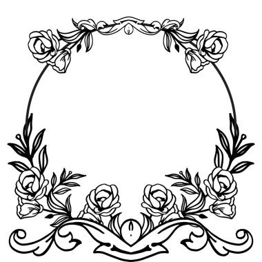 Tasarım güzel ile benzersiz sanat, çiçek çerçevesi süslü, ve dekorasyon kartları çeşitli. Vektör