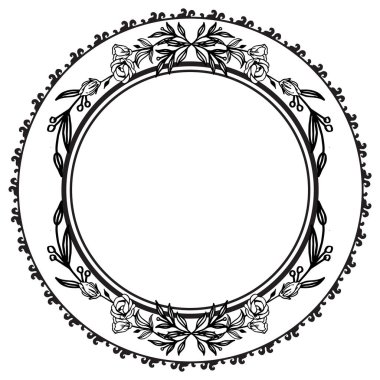 Doku çiçek çerçevesi zarif duvar kağıdı kartları, deseni. Vektör