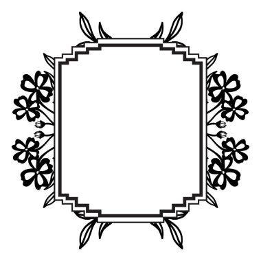 Soyut çiçek arka plan, kartlar dekorasyon ile çiçek çerçeve tasarımı. Vektör