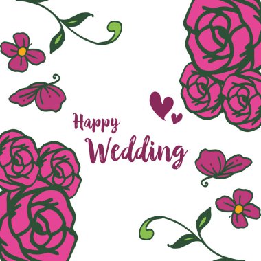 Çerçeve çeşitli çizim, çiçek kalabalığı ile güzel duvar kağıdı. Vektör