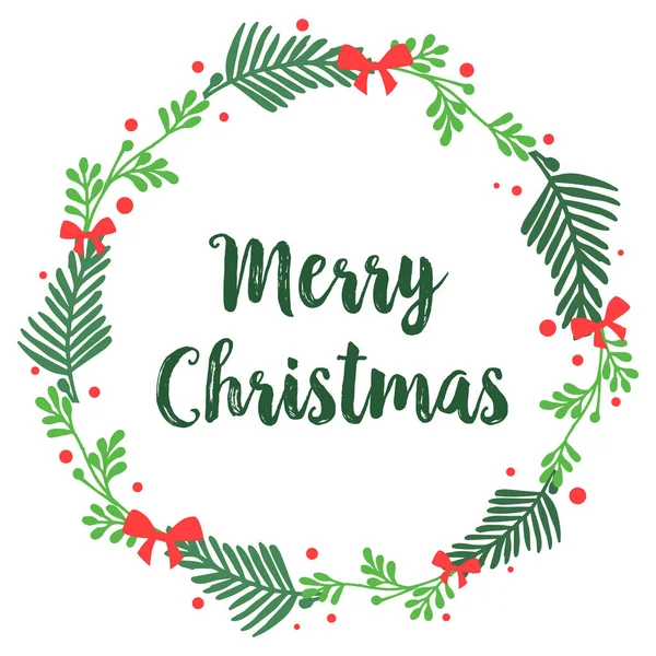 Renkli çiçek çerçeve süsü ile, Noel ler için yazı yazısı. Vektör