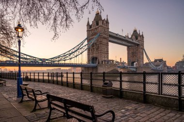 Londra Cityscape Tower Bridge ile