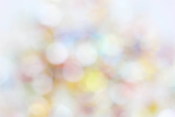 Borrão colorido bokhe abstarct no fundo branco — Fotografia de Stock