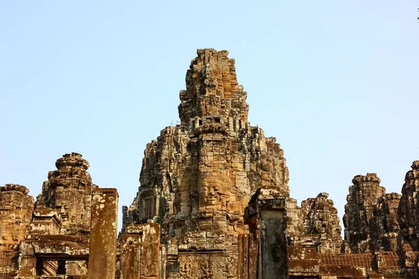 smile of BAYON. BAYON castle the part of ANGKOR THOM.the specail