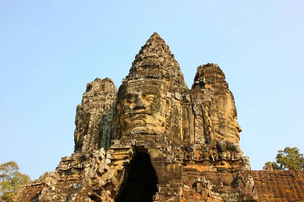 smile of BAYON. BAYON castle the part of ANGKOR THOM.the specail