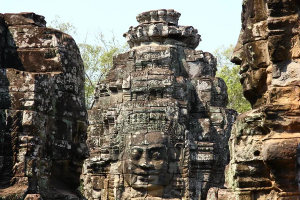 smile of BAYON.BAYON castle is one of the greates religious site