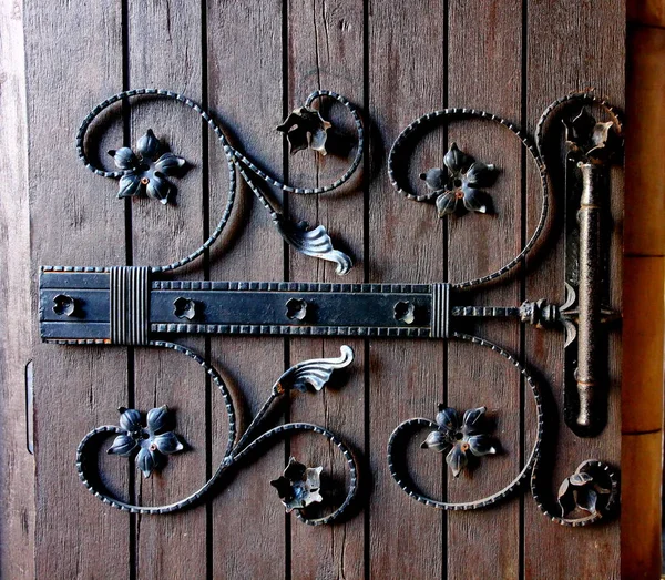 the France village style is beautiful and passion architecture.the retro wood door decor.