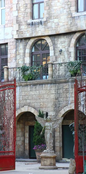 France Village Style Beautiful Passion Architecture — Stock Photo, Image