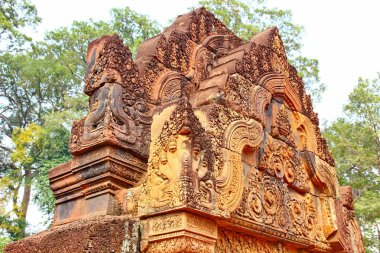Banteay Srei Siem Reap Kalesi, Kamboçya en güzel biridir