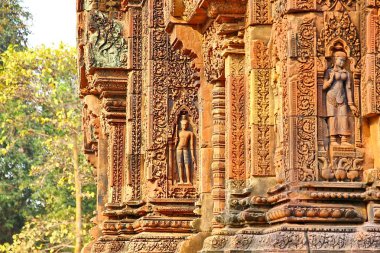 Banteay Srei Siem Reap Kalesi, Kamboçya en güzel biridir