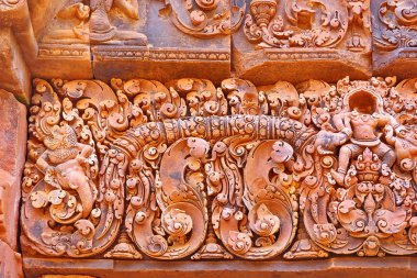 Banteay Srei Siem Reap Kalesi, Kamboçya en güzel biridir
