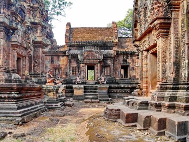 Banteay Srei Siem Reap Kalesi, Kamboçya en güzel biridir