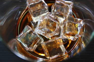 Viski bardağında buzdan vajinalar..