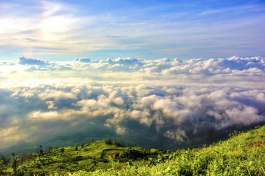 soyut beyaz bulut şekli mavi gökyüzü arkaplanı