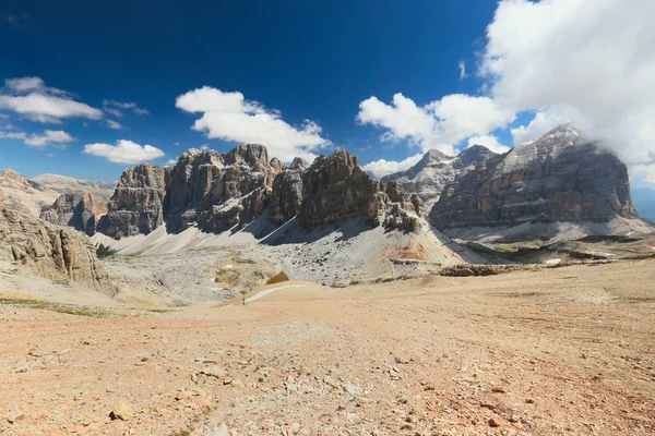 Vue Depuis Lagazuoi Dans Les Dolomites Alpes Italiennes Italie — Photo