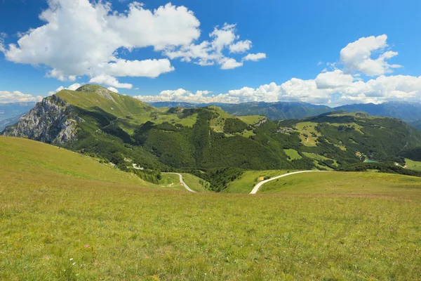 Pohled Hory Monte Baldo Jezero Garda — Stock fotografie