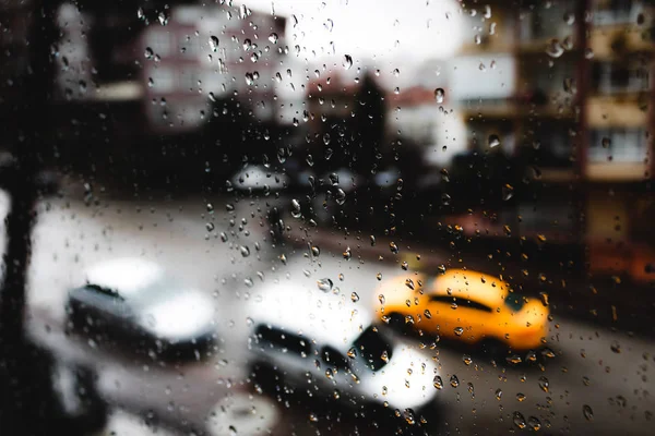 Rain View Window — Stock Photo, Image