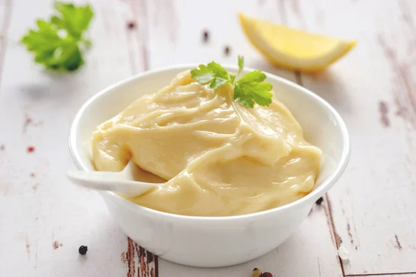 Salsa de mayonesa . —  Fotos de Stock