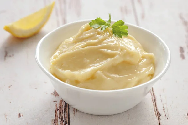 Mayonnaise sauce. — Stock Photo, Image