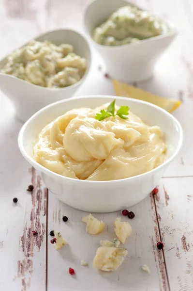 Mayonnaise sauce. — Stock Photo, Image