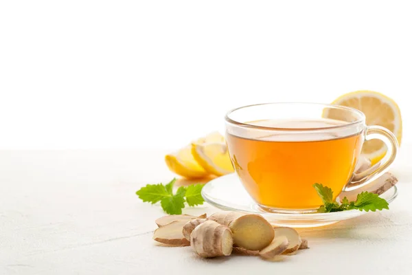Zencefil çay bir fincan. 