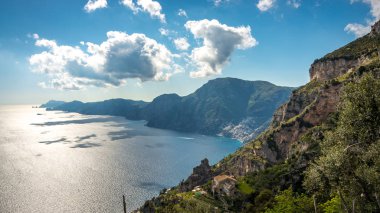 Amalfi coast trekking mahkemeden Tanrılar yolunu gördüm.