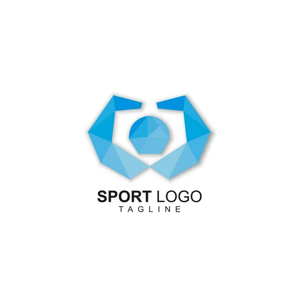 Deposite Yeni Spor Logosu — Stok Vektör