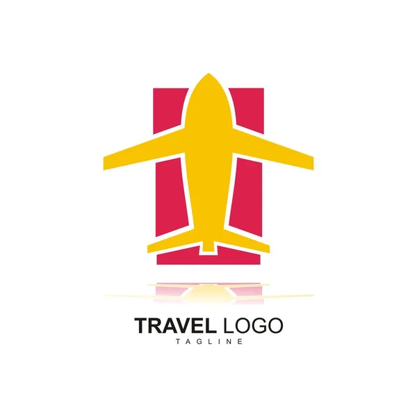 Deposite Nya Travel Logotyp — Stock vektor