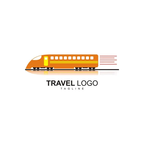 Depósito Nuevo Logotipo Viaje — Vector de stock