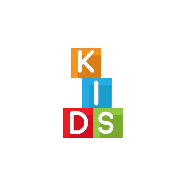 Depozito Çocukları Mağaza Logosu — Stok Vektör