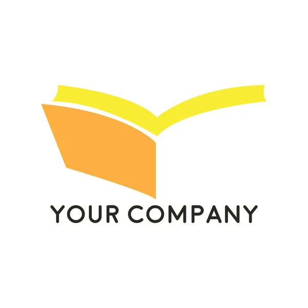 Deposito Libro Negozio Logo — Vettoriale Stock