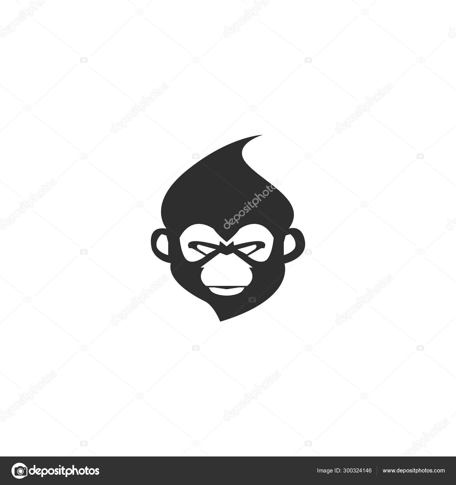 Vetores de Retrato De Gorila Feito Em Estilo De Desenho Animado Simples  Único Cabeça De Macaco Ícone Isolado Para O Seu Design e mais imagens de  Animal - iStock