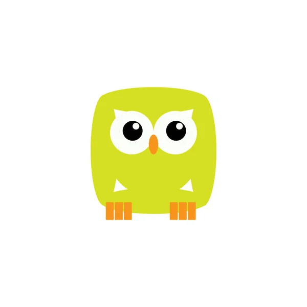 Deposit Animal Owl Logo — Stock Vector