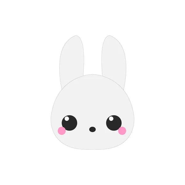預金顔ウサギのロゴ — ストックベクタ