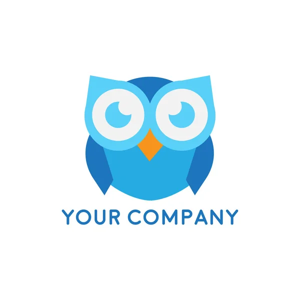 Deposit Animal Owl Logo — Stock Vector
