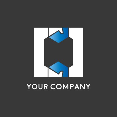 vektör logo tasarımı anlaşma işareti anlamı dostluk, ortaklık işbirliği, iş ekibi çalışması ve güven