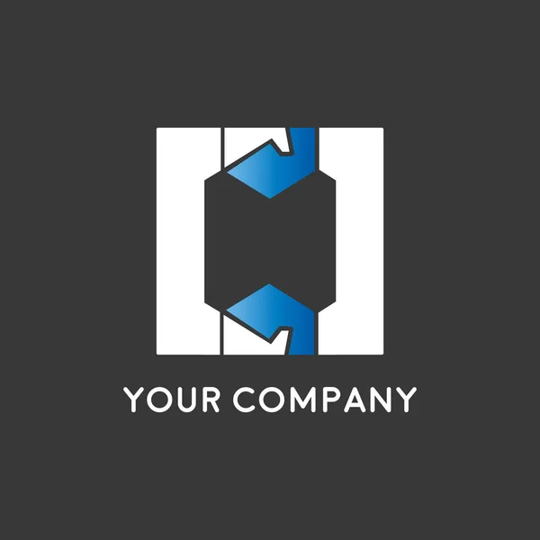 Logo Vettoriale Progettazione Affare Handshake Segno Significato Amicizia Cooperazione Partnership — Vettoriale Stock