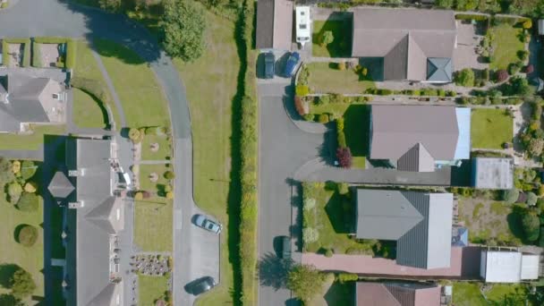 Aerial view of Sheffield city over the outskirts near Graves Park - Autumn 2019 — Stock Video