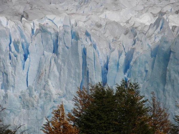 Періто Морено льодовик крупним планом, Патагонія, Аргентина — стокове фото