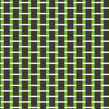 Tuğla seamless modeli yeşil koyu gri