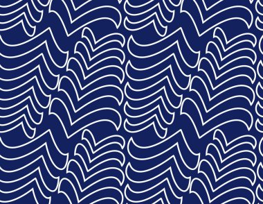 Soyut çizgi kesintisiz tasarlamak vektör