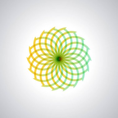 Modern mandala tasarım vektör görüntü