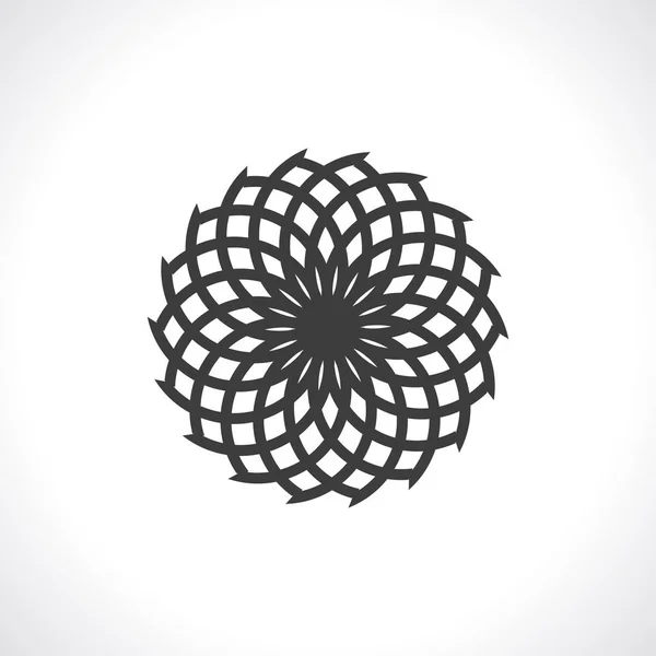 Mandala yuvarlak süs vektör görüntü